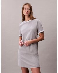 Calvin Klein - Jeans Sporty Ringer T-Shirt Dress - Lyst