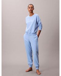 Calvin Klein - Cotton Terry Blend Lounge Joggers - Lyst