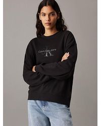 Calvin Klein - Sudadera con monograma - Lyst