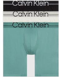 Calvin Klein - 3 Pack Long Leg Boxer Briefs - Pro Fit - Lyst