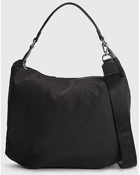 Calvin Klein - Gerecyclede Nylon Hobo Bag - Lyst