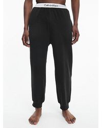 Calvin Klein - Pantalón de chándal de estar por casa - Modern Cotton Terry - Lyst