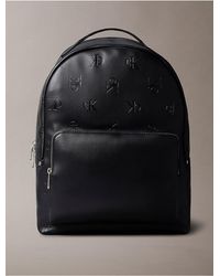 Calvin Klein - Calvin Klein Allover Monogram Backpack - Lyst