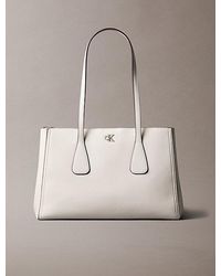 Calvin Klein - Monogram Hardware Tote Bag - Lyst