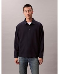 Calvin Klein - Monogram Logo Emblem Relaxed Jumper - Lyst