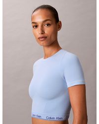 Calvin Klein - Shapewear Short Sleeve Top - Lyst