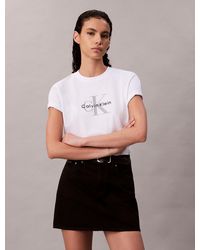 Calvin Klein - Monogram Logo T-Shirt - Lyst