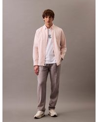 Calvin Klein - T-Shirt Avec Écusson À Logo - Lyst