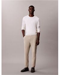 Calvin Klein - Slim Tech Pull-On Dobby Pants - Lyst