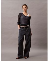 Calvin Klein - Calvin Klein Utility Canvas Cargo Pant - Lyst