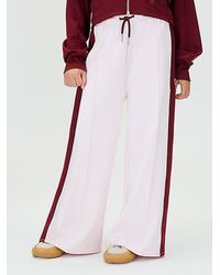 Calvin Klein - Jeans Wide Leg Colourblock Joggers - Lyst