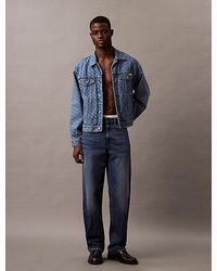 Calvin Klein - 90's Spijkerjack Met Logo - Lyst