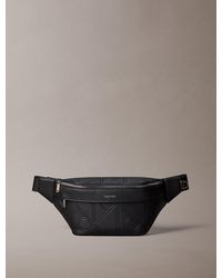 Calvin Klein - Embossed Emblem Logo Bum Bag - Lyst
