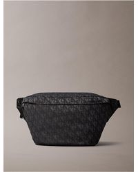 Calvin Klein - Calvin Klein Allover Monogram Logo Waistpack - Lyst