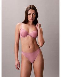 Calvin Klein - Lightly Lined Demi Bra Perfectly Fit Ultra Light - Lyst