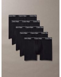 Calvin Klein - 5Er-Pack Lange Boxershorts - Lyst