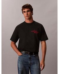Calvin Klein - Jeans Heavy Jersey Back Logo T-Shirt - Lyst