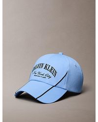 Calvin Klein - Uv Twill Heritage Logo Adjustable Cap - Lyst