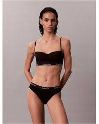 Calvin Klein - Icon Cotton Modal Ultralight Lightly Lined Balconette Bra - Lyst
