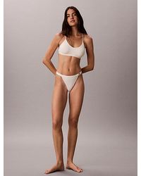 Calvin Klein - Bikini Briefs Embossed Emblem - Lyst