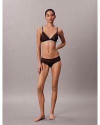 Calvin Klein - Thong Eternal Stretch Lace - Lyst
