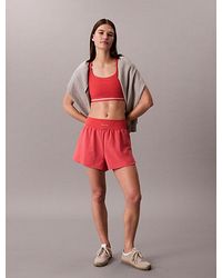 Calvin Klein - Waterafstotende 2-In-1 Sportshorts - Lyst