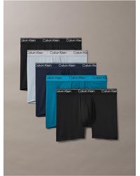 Calvin Klein - Microfiber Stretch 5-Pack Boxer Brief - Lyst