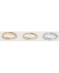 Calvin Klein - 3-Teiliges Ring-Set - Lyst