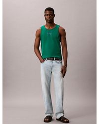 Calvin Klein - Jeans Monogram Logo Tank Top - Lyst