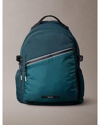 Calvin Klein - Praktischer Runder Rucksack Mit Streifenmuster Und Reißverschluss - Lyst