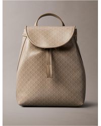 Calvin Klein - Allover Emblem Logo Backpack - Lyst