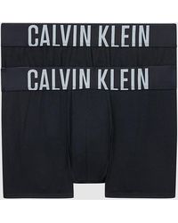 Herren Bekleidung Unterwäsche Boxershorts und Slips Calvin Klein Synthetik Badeslip Aus Nylon Mit Logodruck in Schwarz für Herren 