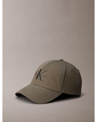 Calvin Klein - Embroidered Monogram Logo Twill Cap - Lyst