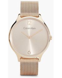 Calvin Klein - Watch - Timeless 2h - - Gold - Women - One Size - Lyst