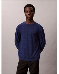 Calvin Klein - Merino Wool Classic Sweater - Lyst