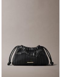 Calvin Klein - Mini Plissé Crossbody Bag - Lyst