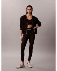 Calvin Klein - Quick-Dry High-Rise 7/8 Gym Leggings - Lyst