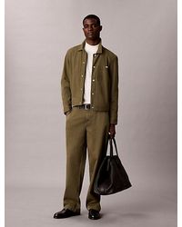 Calvin Klein - Merino Wool Mock Neck Jumper - Lyst