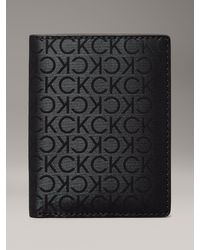Calvin Klein - Portafoglio A Libro Rfid Con Logo - Lyst