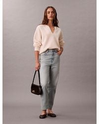 Calvin Klein - Jeans High Rise Tapered Jeans - Lyst