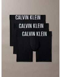 Calvin Klein - 3 Pack Boxer Briefs Intense Power Microfibre Stretch Air - Lyst