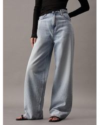 Calvin Klein - High Rise Relaxed Jeans - Lyst
