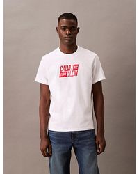 Calvin Klein - Camiseta clásica de deporte con logo - Lyst