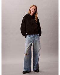 Calvin Klein - Sweat À Capuche En Éponge De Qualité Supérieure - Lyst