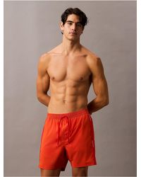 Calvin Klein - Core Solid Swim Shorts - Lyst