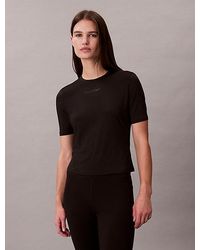 Calvin Klein - Schnell Trocknendes Performance-Gym-T-Shirt - Lyst