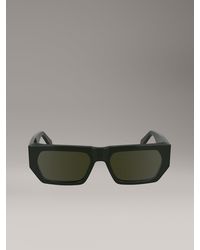 Calvin Klein - Occhiali Da Sole Rettangolari Modificati Ckj24625S - Lyst