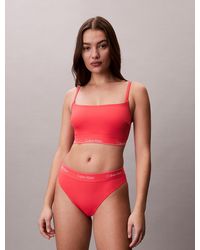 Calvin Klein - Bralette Bikini Top - Lyst