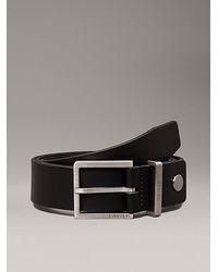 Calvin Klein - Leather Belt - Lyst