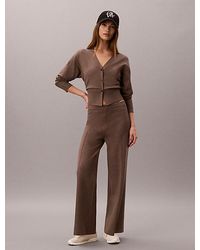 Calvin Klein - Tech Knit Pull On Trousers - Lyst